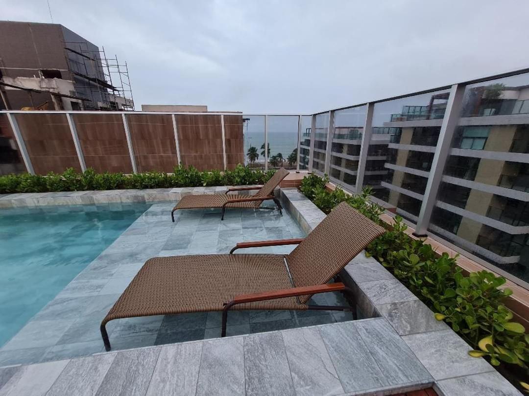 Fantástico Flat no Vivendas do Mar João Pessoa Exterior foto